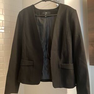 H&M, size 6, Grey, Blazer, great condition, only worn a couple times